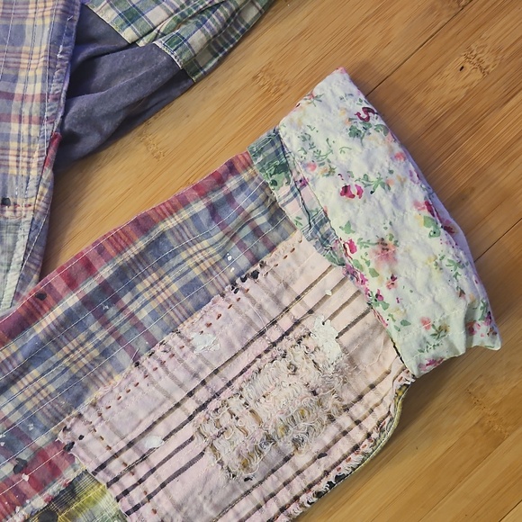 Magnolia Pearl Curated collection Patchwork Reverisble Jacket - Picture 8 of 12